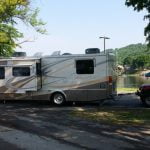Overnight Camping Facilities at Roadside Park in St. Albans, WV