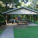 Picnic Shelters at St. Albans City Park
