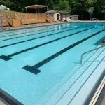 Shallow entry at St. Albans City Park Pool in St. Albans, WV