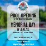 Dive into summer! St. Albans City Park Pool opens Memorial Day Weekend 2025 with extended hours, season passes, pool parties, water aerobics & more.