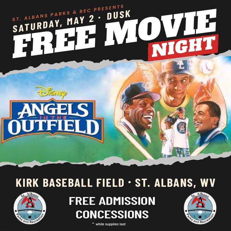 free-movie-night-angels-in-the-outfield-may-2 Free Movie Night at Kirk Field Featuring Disney’s Angels in the Outfield - May 2