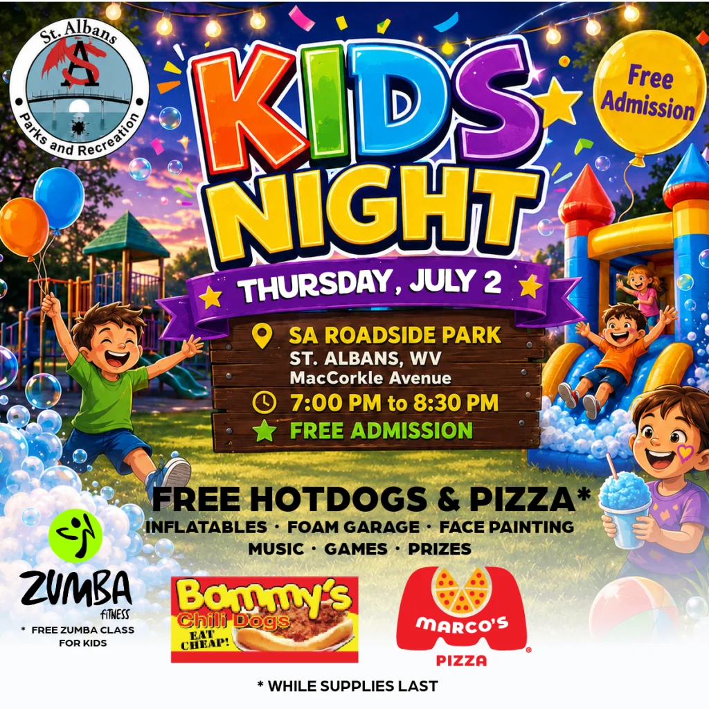 free kids night july 2 2026 Free Kids Night at SA Roadside Park | July 2